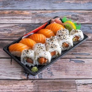 Koi Sushi Salmon and Nigiri Set