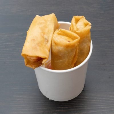 Vegetable Spring Rolls ( 7 Pcs )